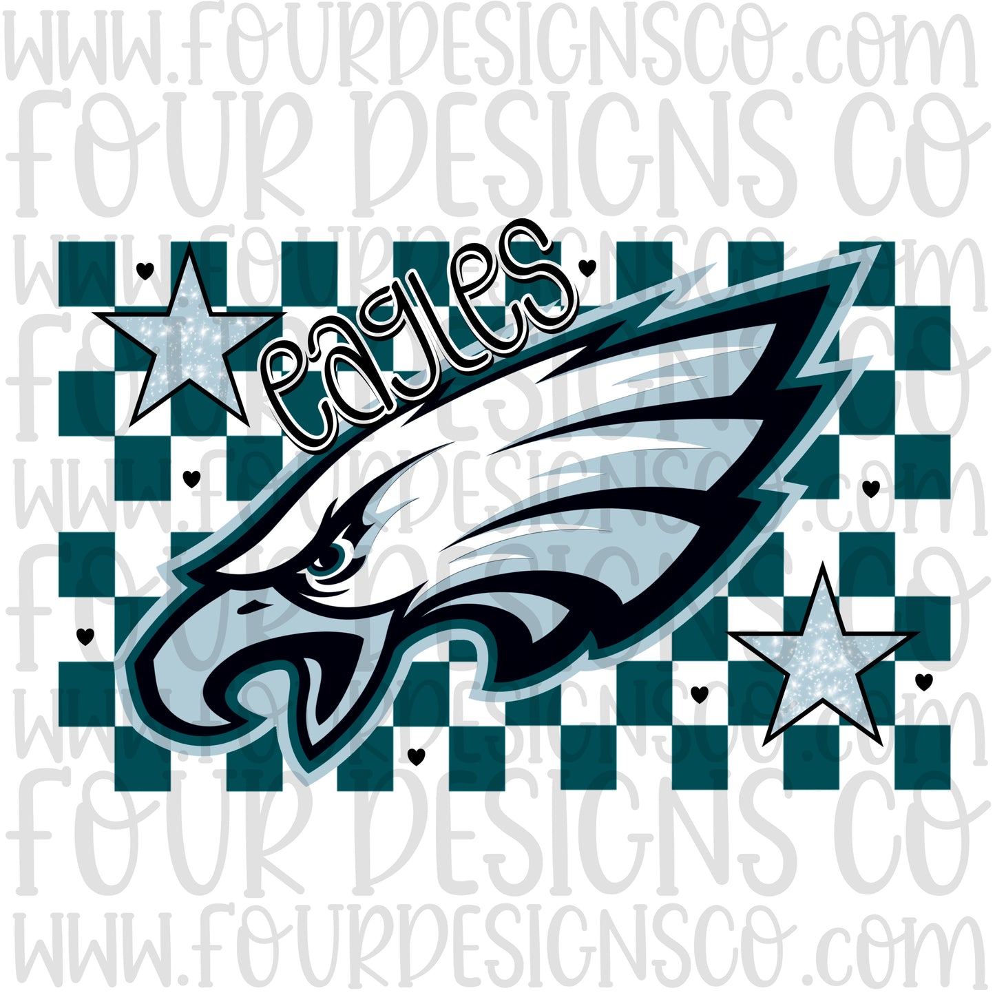 Eagles- checkered