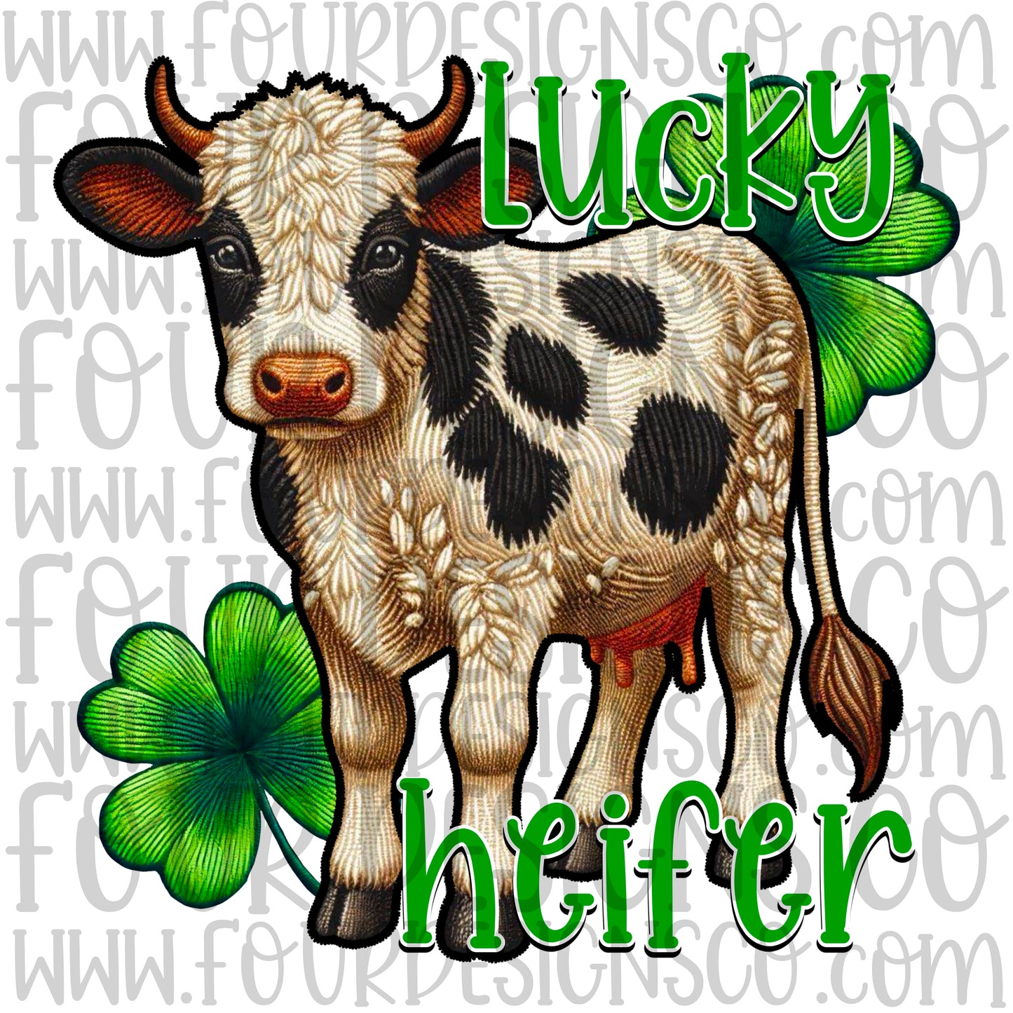 Lucky heifer