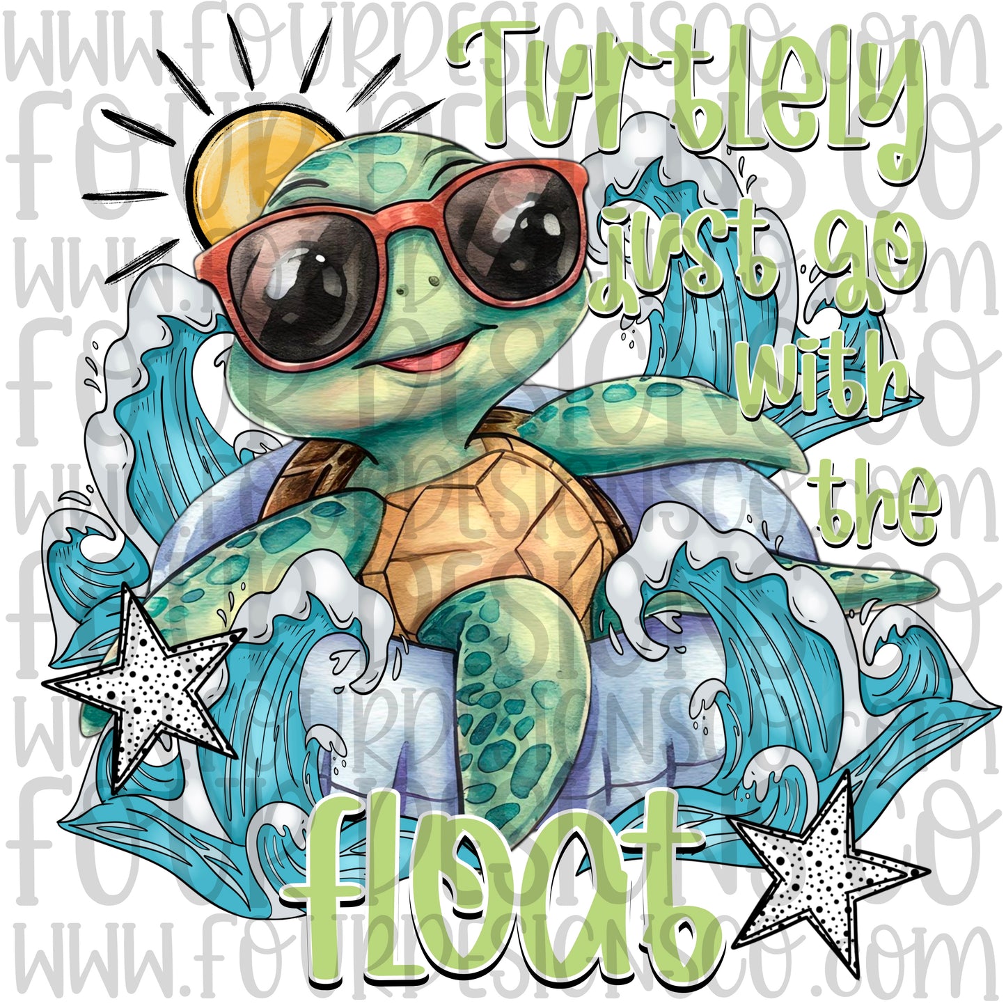 Turtley just go with the float