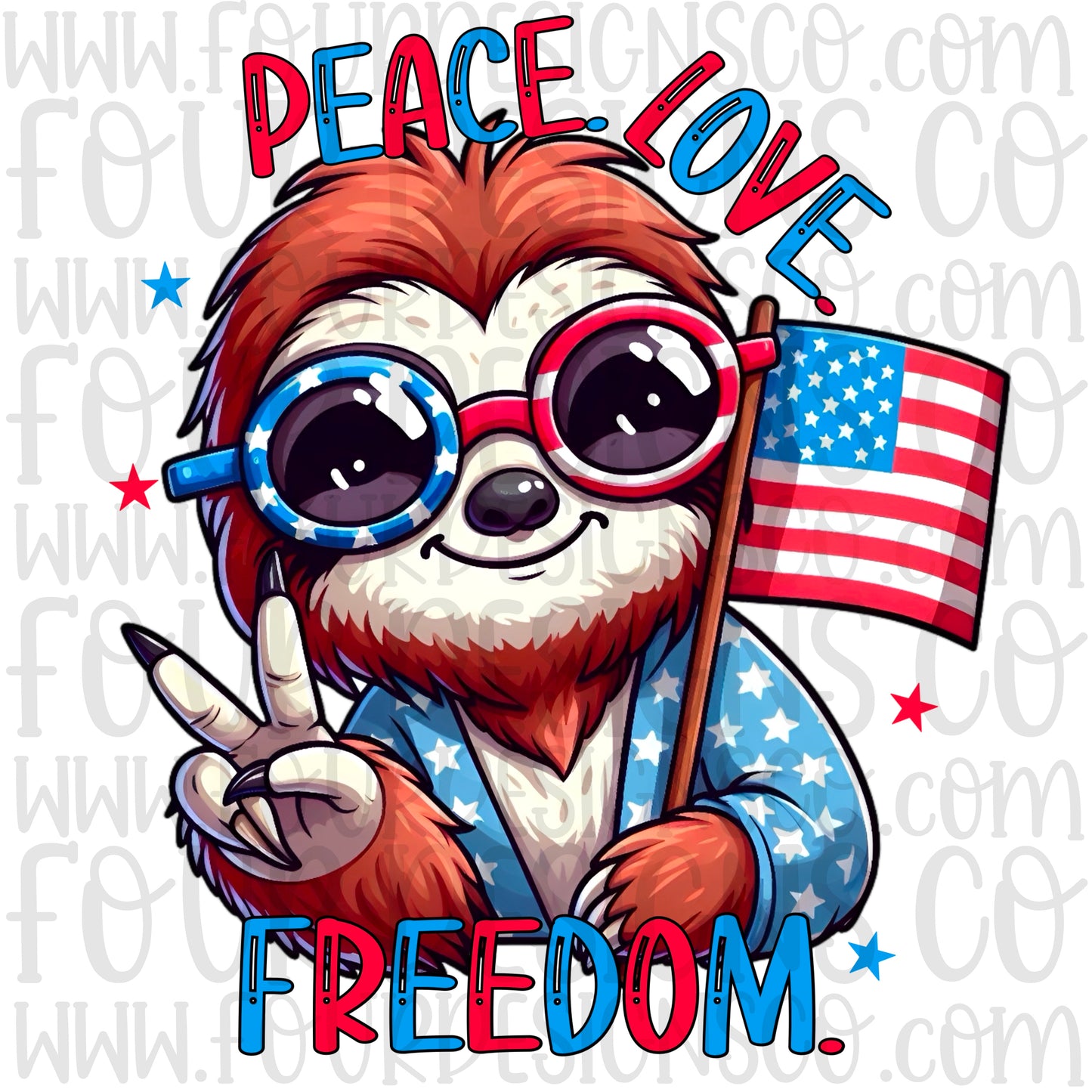 Peace. Love. Freedom.