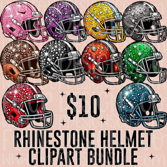 Rhinestone Helmet Clipart