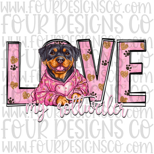 Love my Rottweiler