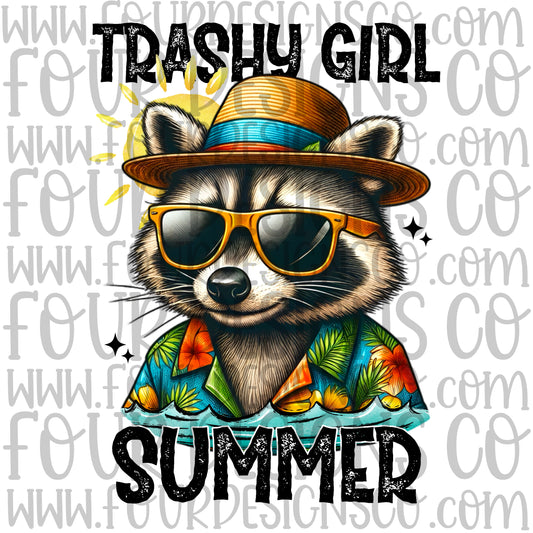 Trashy girl summer