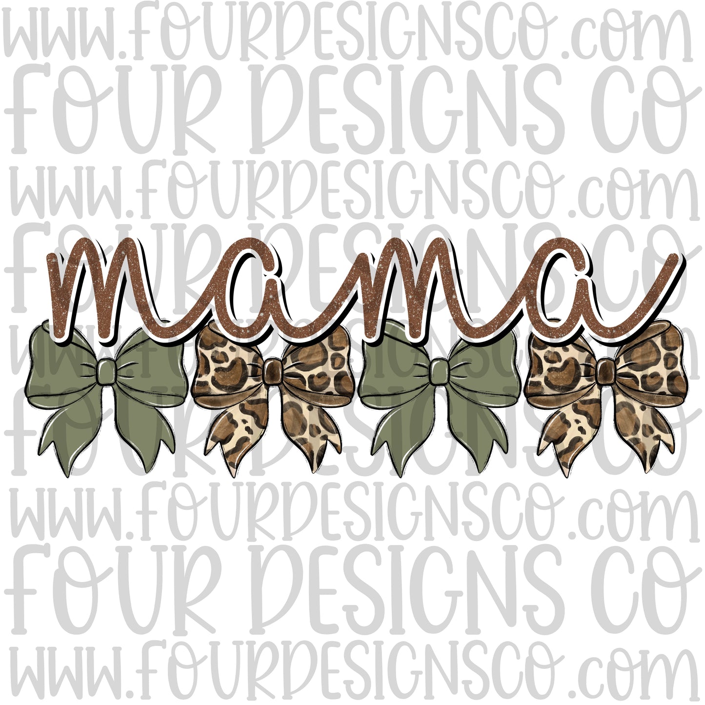 Boho mama bows