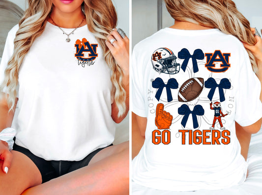 UA Tigers (front and back included)