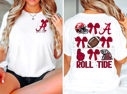 Roll Tide (front and back included)