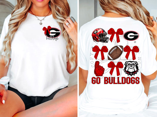 Bulldogs (front and back included)