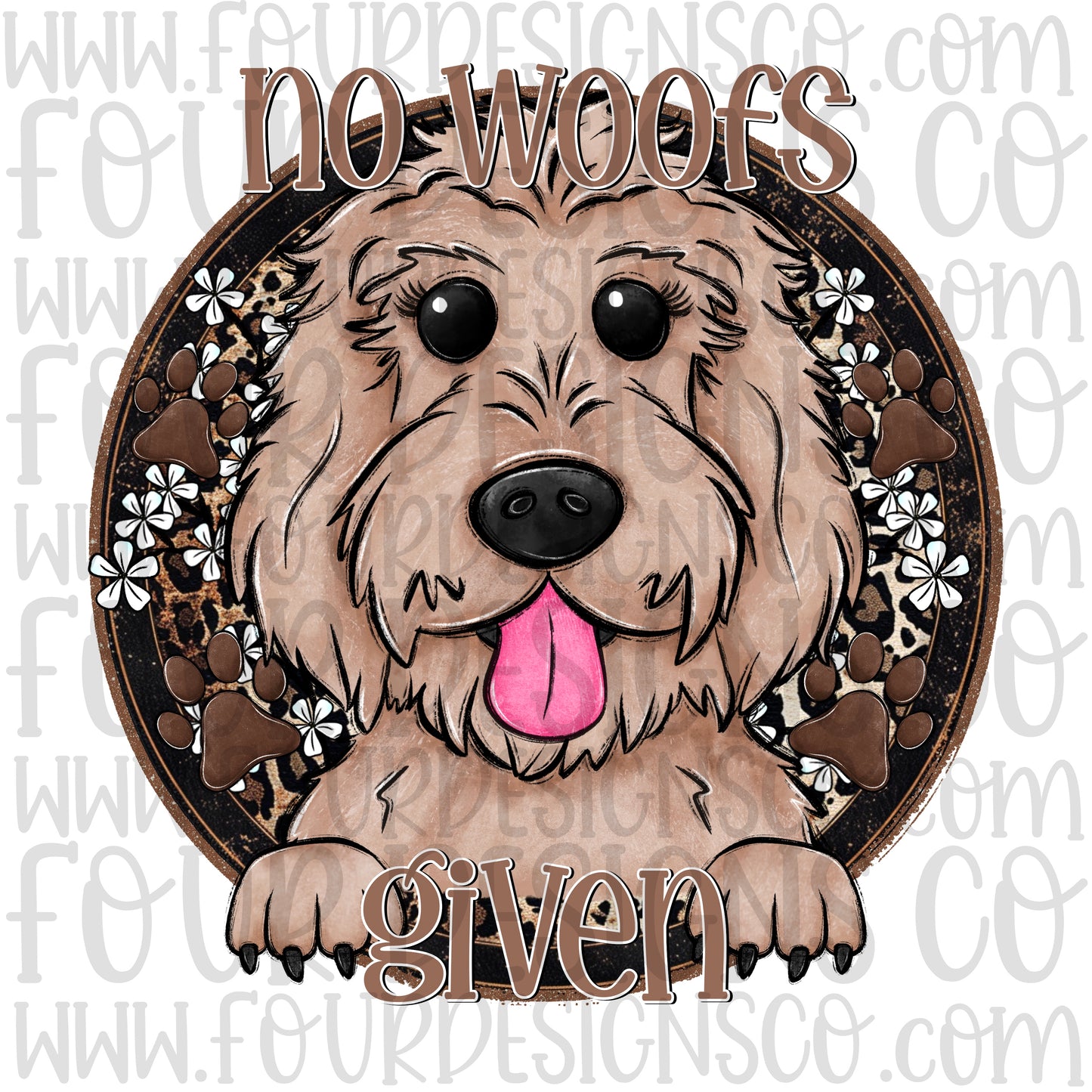 GoldenDoodle- no woofs given