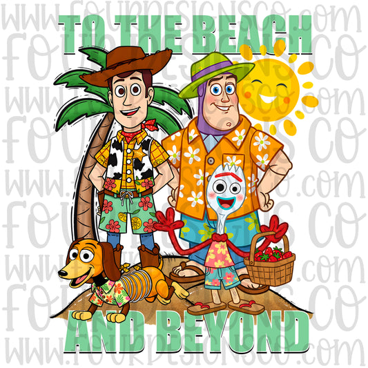 To the beach and beyond