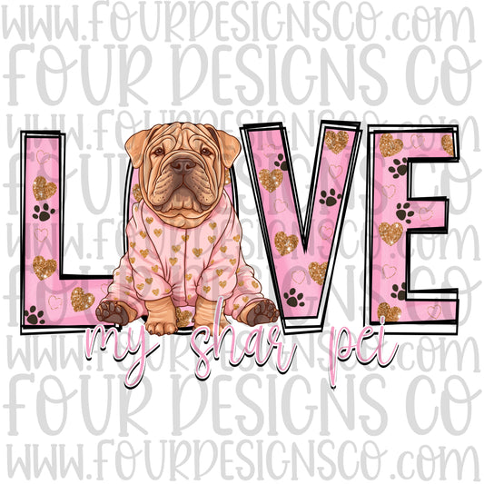 Love my shar pei