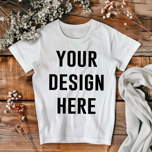 White shirt boho mock up