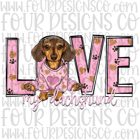 Love my dachshund