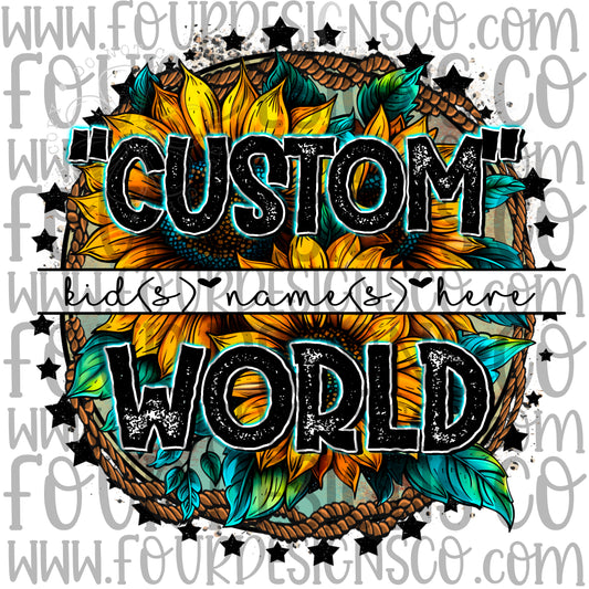“Custom” world