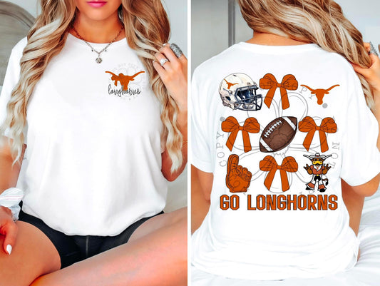 Longhorns (front and back included)