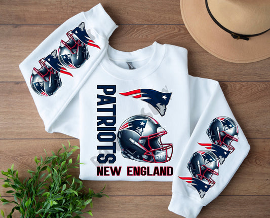 Patriots with sleeve