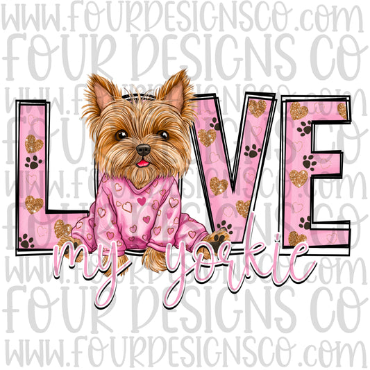 Love my yorkie