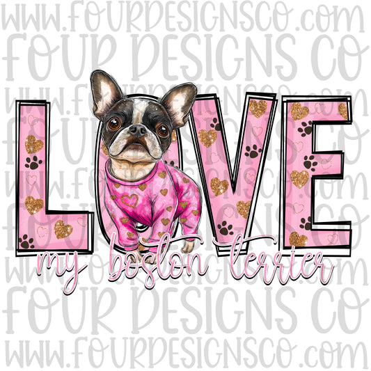 Love my Boston Terrier