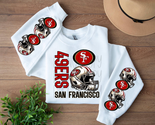 49ers with sleeve