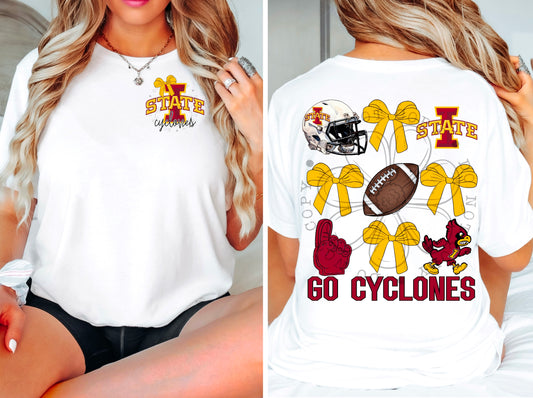 Cyclones (front and back included)