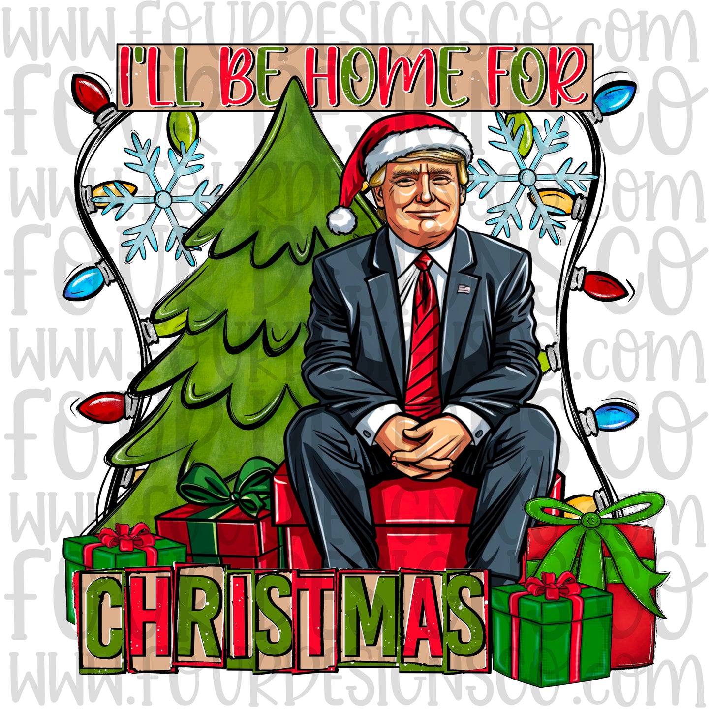 President- home for Christmas