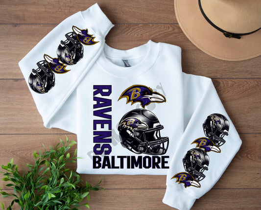 Ravens with sleeve