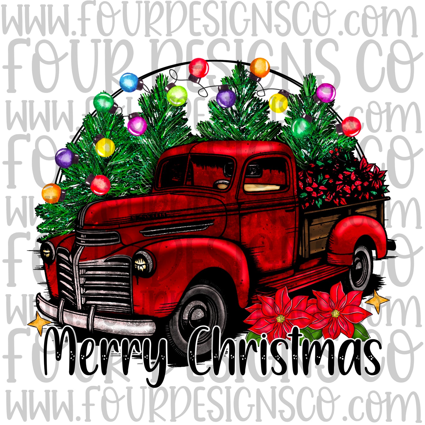 Merry Christmas Truck