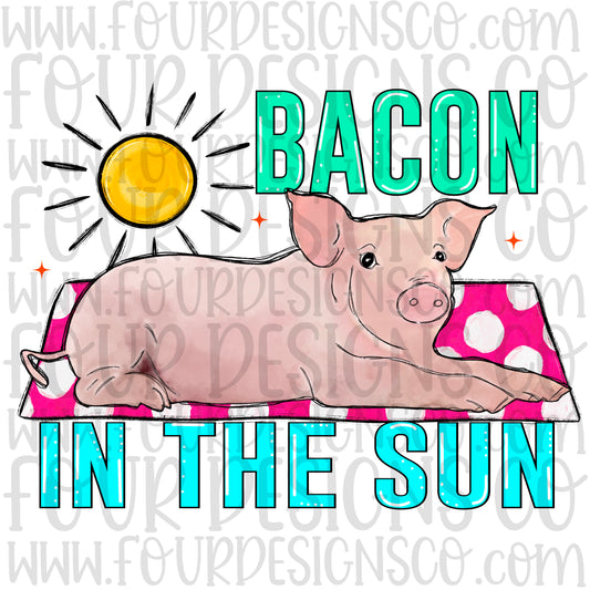 Bacon in the sun
