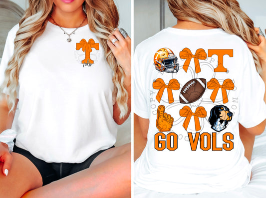 Vols (front and back included)