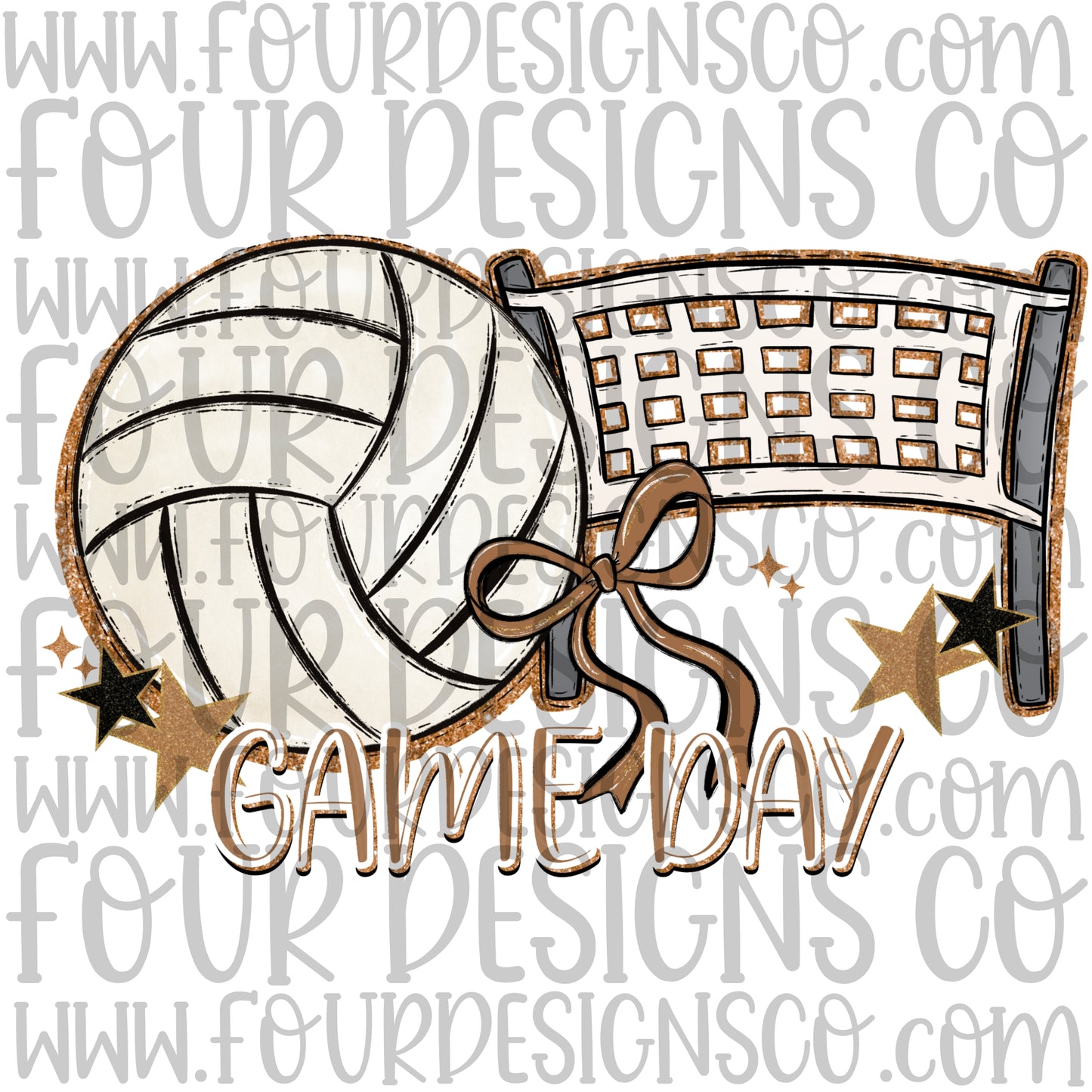 Game Day volleyball