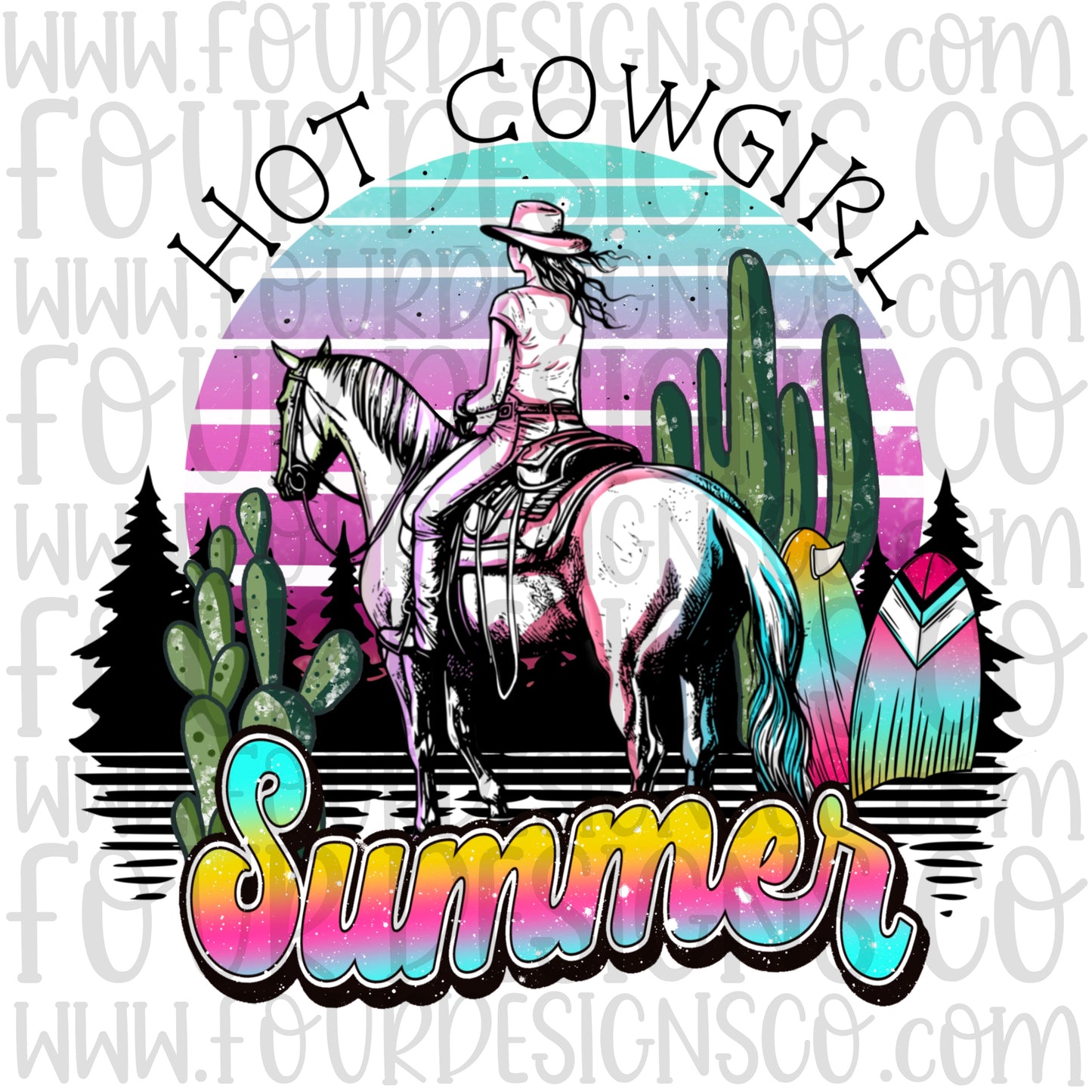 Hot cowgirl summer