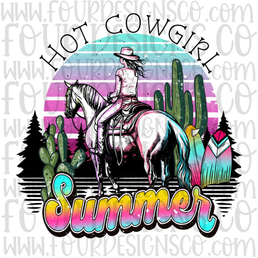 Hot cowgirl summer