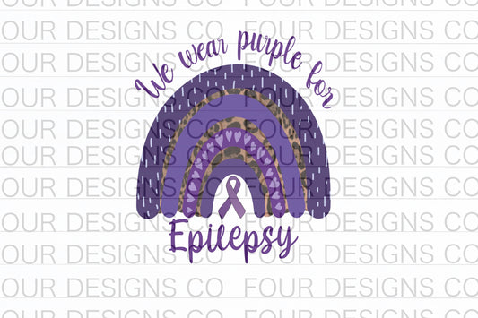 We wear purple for Epilepsy