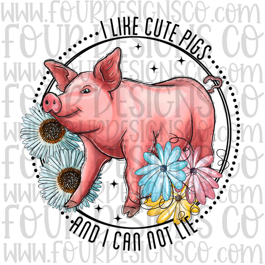 I like cute pigs