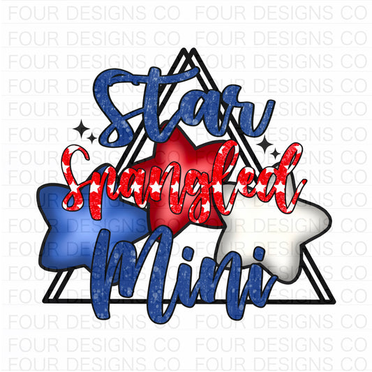 Star spangled mini