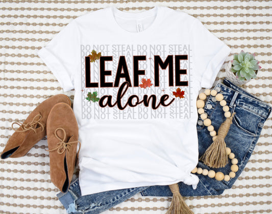 Leaf me alone