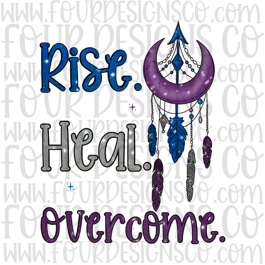 Rise. Heal. Overcome.