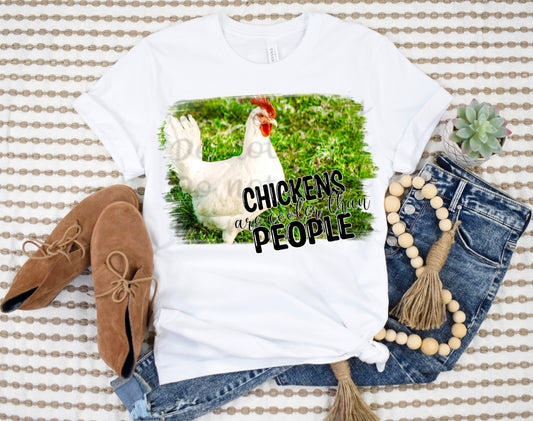 Chickens are cooler than people