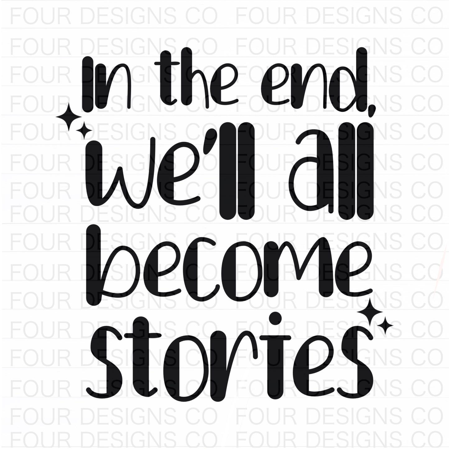 We’ll all become stories