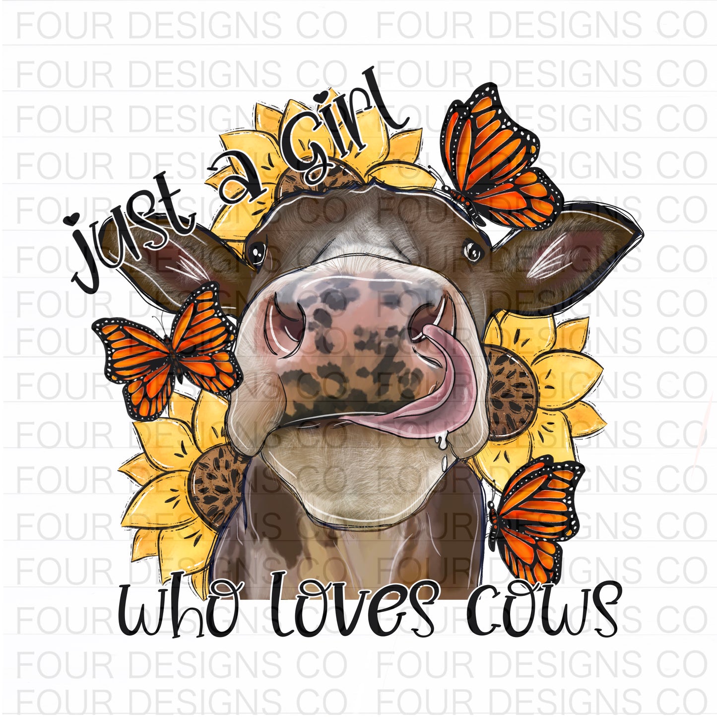 Just a girl who loves cows