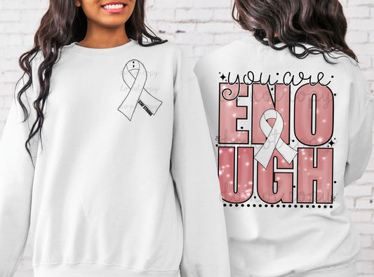 You are enough(front and back)