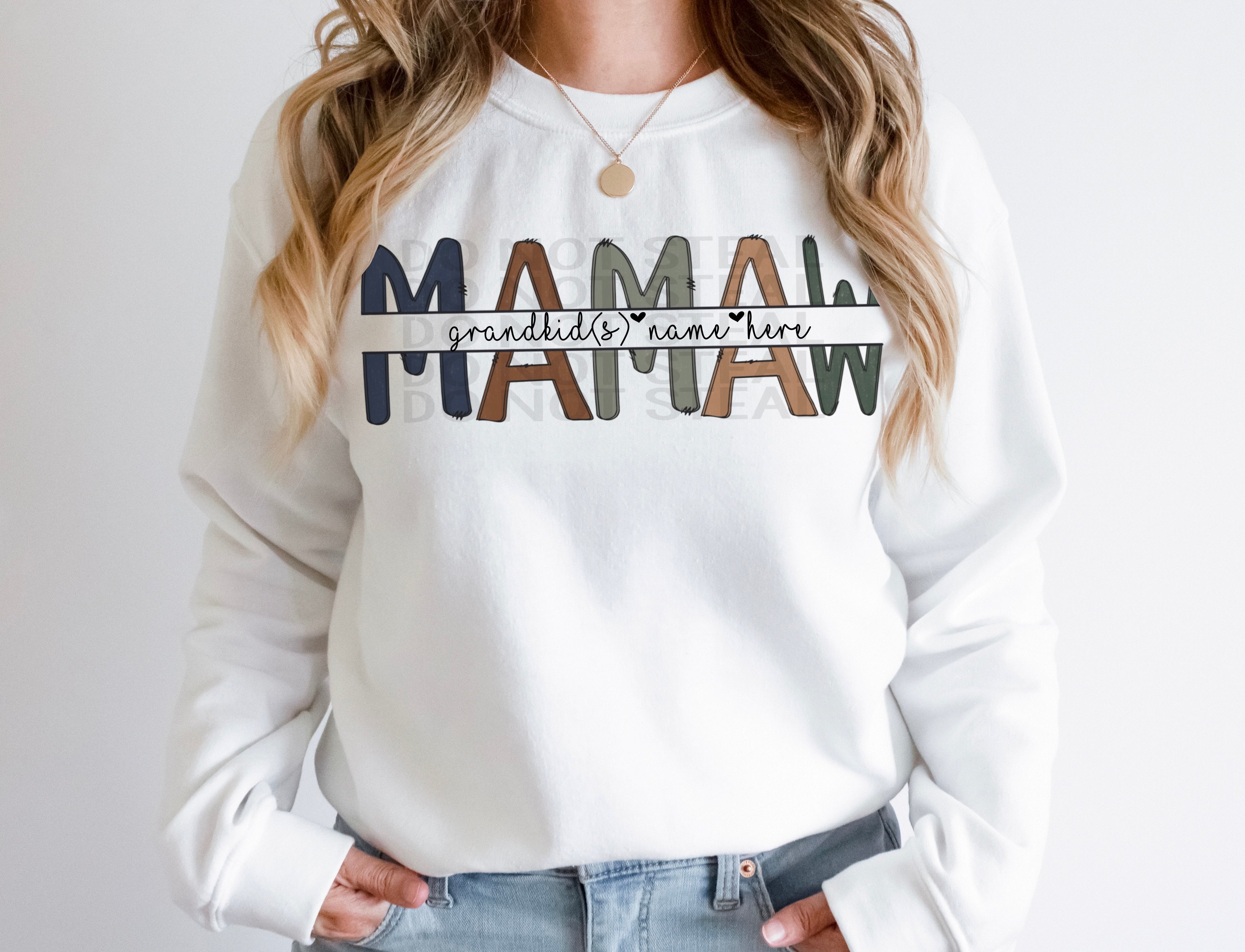 Customizable Mamaw – Four Designs Co